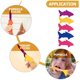 thumbnail image 1 of Ganfancp Bolsas Paras Paletas Sirena y Tiburón, Fundas Paras Congelador, Reutilizables, 10 Unidades Rebajas Hoy Liquidación 1* Juego de Paletas, 1 of 2