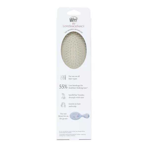 LoveShackFancy x Wet Brush Original Detangler Hair Brush  Everblooming Rosette LoveShackFancy X Wet Brush Everblooming Rosettes Original  main image 3