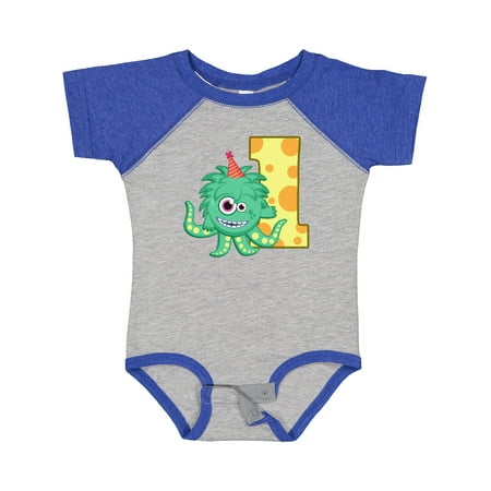 

Inktastic Monster 1st Birthday Gift Baby Boy or Baby Girl Bodysuit
