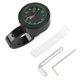 thumbnail image 1 of Motorcycle Handlebar Clock, Waterproof Aluminum Alloy Handlebar Mount Clock Watch Hand Grip Bar Watch Accessory for Universal Motorcycles (Black), 1 of 5