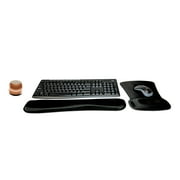 Logitech MK270 Wireless Keyboard & Mouse Combo Active Lifestyle Travel Home Office Must-Have Modern Bundle with Micro Mirror Portable Wireless Bluetooth Speaker, Gel Wrist Pad & Gel Mouse Pad