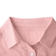 thumbnail image 4 of Mifsaly Linen Long Sleeve Shirt Women Collared Button Down Oversized Shirts Lightweight Casual Summer Beach Office Work Outfits 2026 L, 4 of 7
