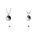 thumbnail image 3 of Langgg Necklace Punk Compasses Titanium Steel Amulet Gift Fashionable Pendant Engraved Link Row Wide Round Circle Chain, 3 of 6
