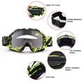 thumbnail image 2 of GHSDFBB Motorcycle Goggles, ATV Dirt Bike Off Road Racing Riding Goggle, Anti-Scratch UV400 Eyewear Cycling Motocross, 2 of 7