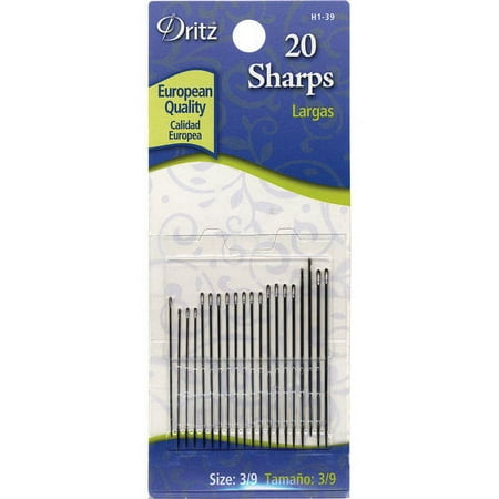 Dritz Sharps Hand Needles, 20 Count