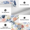 thumbnail image 6 of Colorful Flowers Outdoor Rug for Patio/Deck/Porch, Non-Slip Large Area Rug 6 x 9 Ft, Watercolor Botanical Farmhouse Floral Indoor Outdoor Rugs Washable Area Rugs, Reversible Camping Rug Carpet Runner, 6 of 8