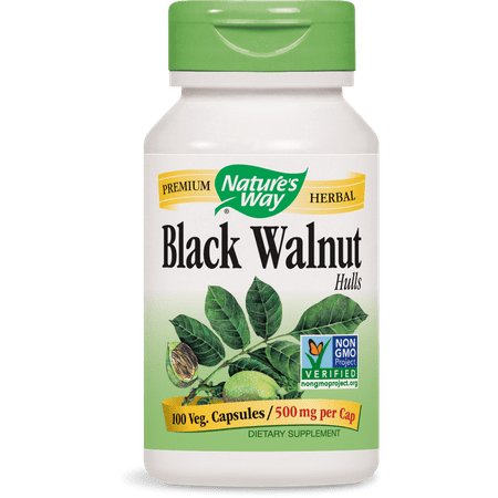 Nature's Way - Black Walnut 100 Capsules 10600 Exp.9.18+ (Best Way To Crack Black Walnuts)