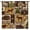 Style-3, variant on Rustic Bear Curtains, Retro Wild Bear Cabin Lodge Window Treatments for Bedroom, Vintage Country Style Drapes 2 Panel Sets,42x63 Inch