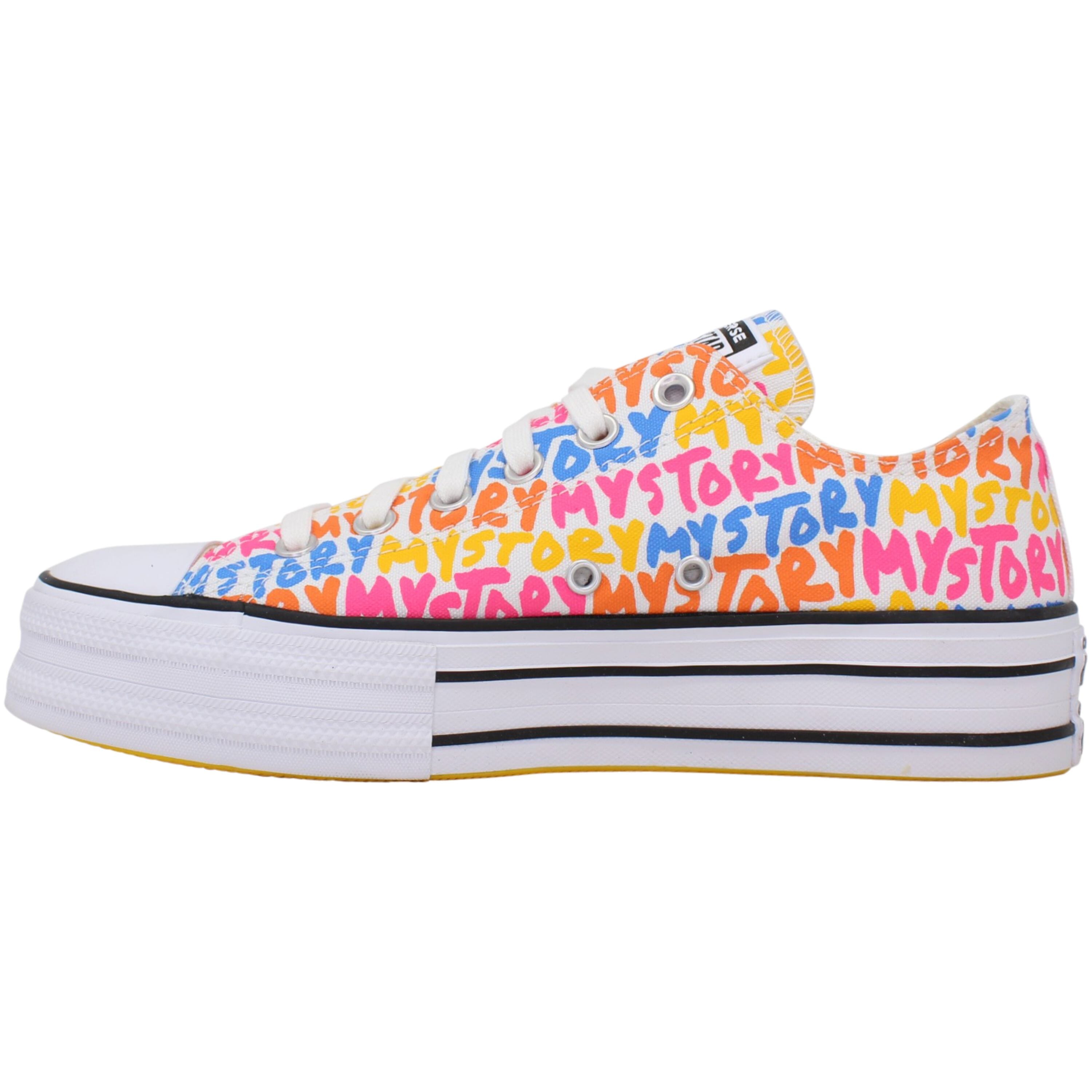 Sneakers CONVERSE - Ctas Double Stack Lift Ox 570322C  Egret/Amarillo/Bold/Mandarin - Sneakers - Low shoes - Women's shoes |  efootwear.eu