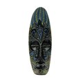 thumbnail image 1 of Things2Die4 Pared tribal de madera de Topang Setut pintada con puntos aborígenes Mascarilla Things2Die4 IN4117, 1 of 4