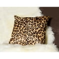 thumbnail image 3 of Natural Home Decor Torino Cowhide Pillow | 2-Piece S&P BROWN/WHITE, 3 of 5