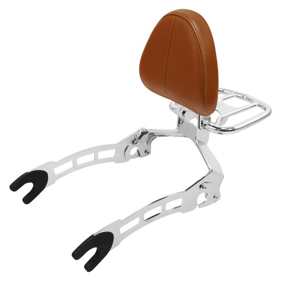 TCT-MOTORPARTS Detachable Sissy Bar w/Backrest Luggage Rack Seat Fit for Indian Scout 2015-2024;Scout Sixty 2016-2024 Scout 100th Anniversary
