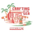 thumbnail image 2 of Girls Minecraft Alex Crafting by the Sea T Shirt, 2 of 4