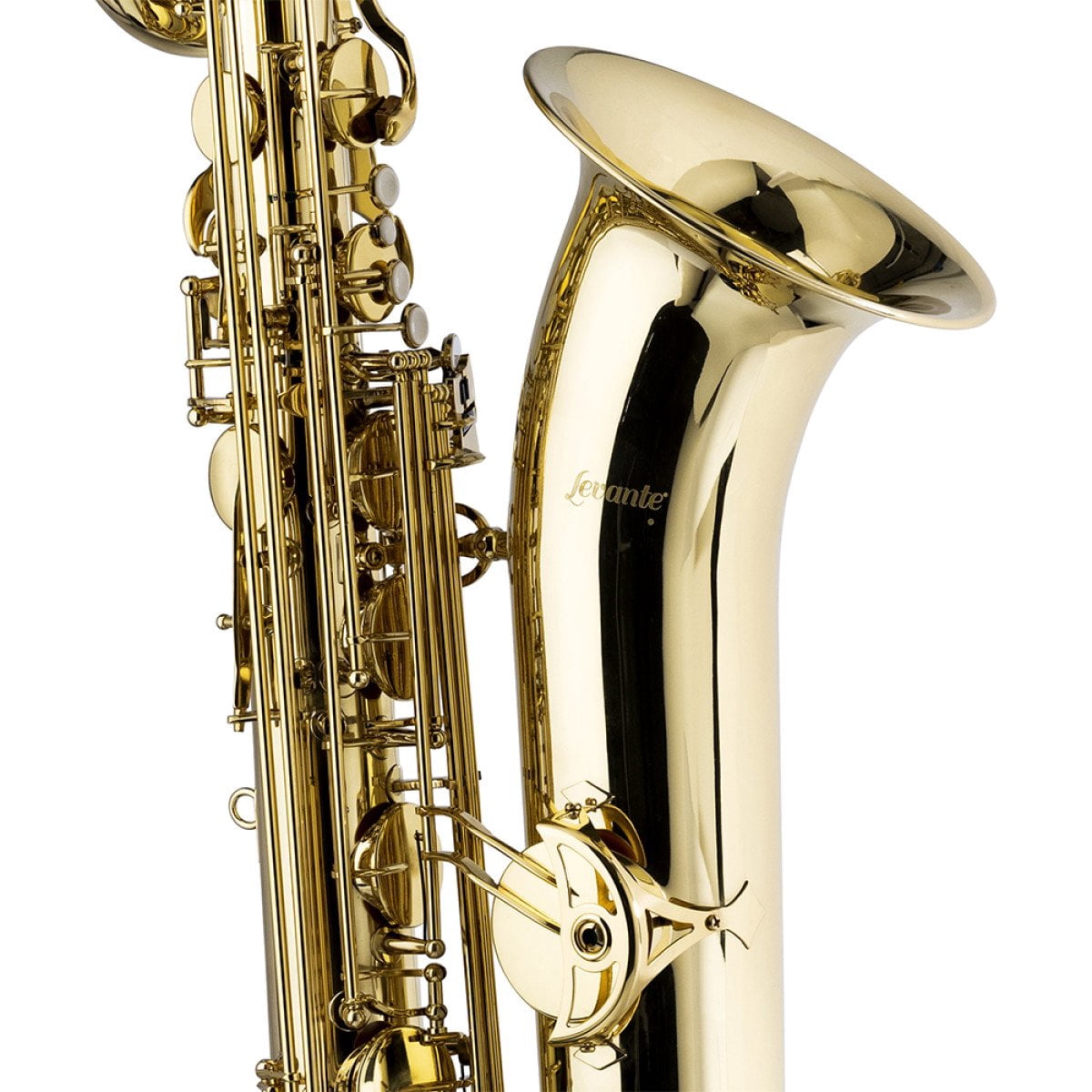 Levante LV-BS4105 Eb Baritone Saxophone with Flight Case Included