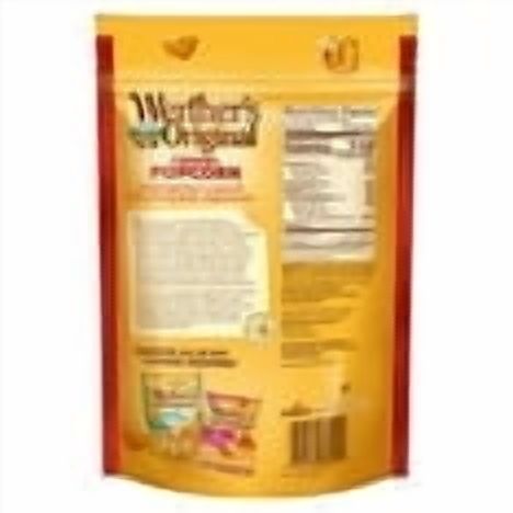 Werther's Original Caramel Popcorn, Classic Caramel, 5.29 oz-4pk, With Olive Green Bowl By ValueNest