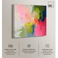 thumbnail image 2 of Dynamic Roughness Canvas Modern Colorful Print by Art Remedy, Gallery Wrapped, 30" x 30", 2 of 7