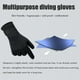 thumbnail image 4 of 1 par de guantes de neopreno de 3 mm unisex antideslizantes guantes de traje de buceo térmicos resistentes a puñaladas guantes resistentes al desgaste para buceo snorkel pesca submarina, 4 of 12