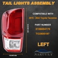 thumbnail image 2 of Luz Trasera Izquierda Nakuuly para Toyota Tacoma 2016-2022 12V, 2 of 9