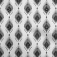 thumbnail image 1 of oneOone Cotton Poplin Twill Gray Fabric Ikat Quilting Supplies Print Sewing Fabric By The Yard 56 Inch Wide, 1 of 1
