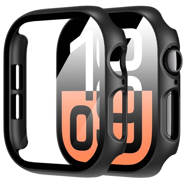 Funda protectora de pantalla Diruite para Apple Watch de 42 mm, paquete de 2