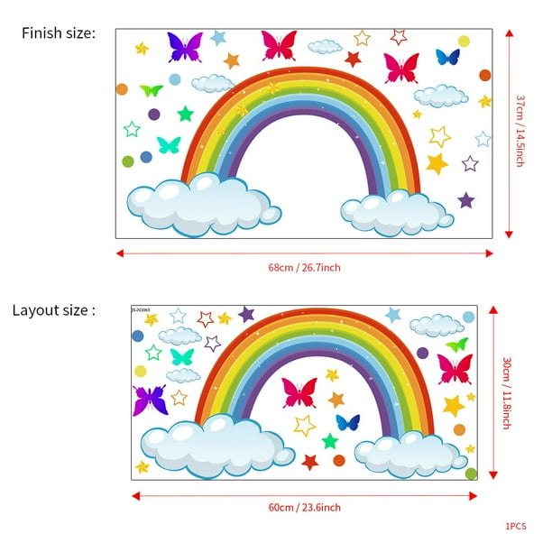 Calcomanía De Pared De Salpicaduras De Pintura Multicolor Calcomanía De Pared De Salpicaduras Y Salpicaduras Para Sala De Arte Habitacion Del Bebe