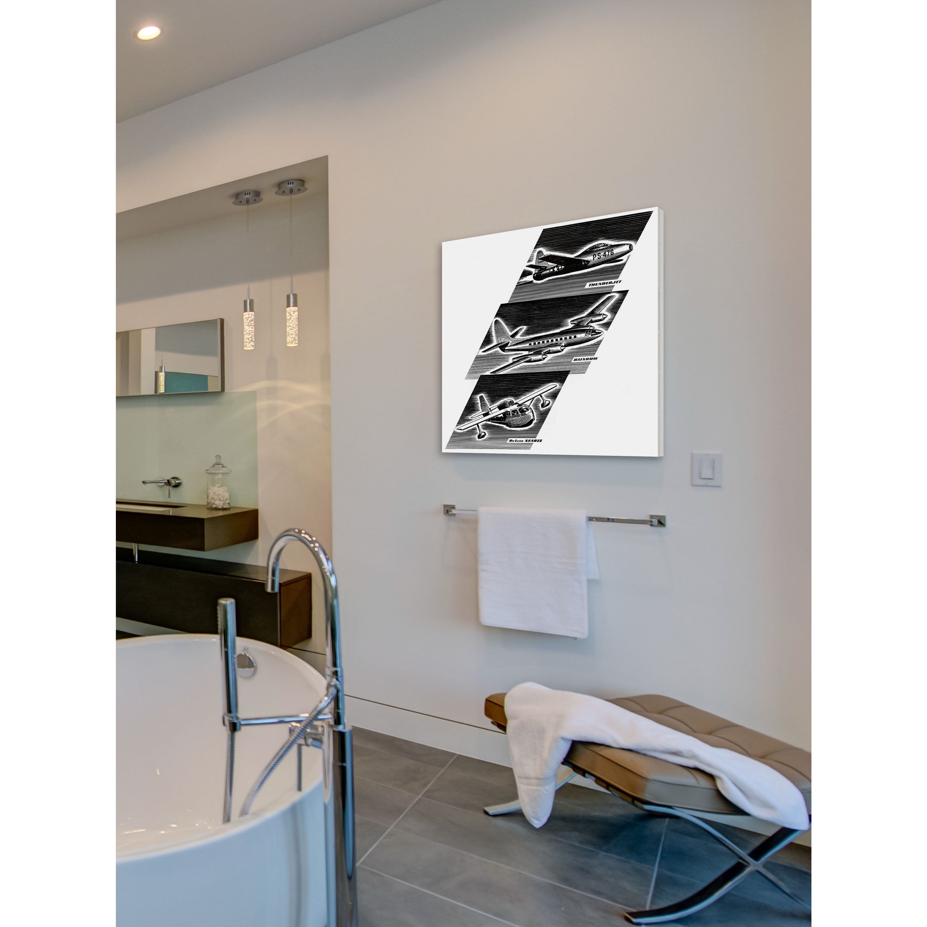 Marmont Hill "Air Superheroes" Painting Print on Canvas