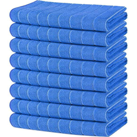 EcoNesxp Super Soft and Absorbent 26 Inch Kitchen Towel x Blue Kitchen