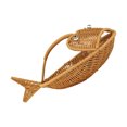 thumbnail image 3 of Imitation Rattan Fruit Basket Snack Storage Basket Multifuctional Breads Basket, 3 of 8