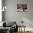 thumbnail image 4 of Connor McDavid 20x29 Framed Canvas Oilers Celebration, 4 of 5