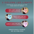 thumbnail image 2 of Máscara de terapia de luz roja inalámbrica American Wellness Authority, 2 of 5