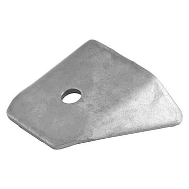 Allstar Performance ALL60027 0.25 in. Hole Body Brace Tabs Flat Mount - Pack of 4