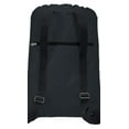 thumbnail image 3 of Canvas TCU Backpack Natural Cotton Texas Christian University Cinch Bag Lined and with Wide Straps, 3 of 3