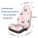 thumbnail image 3 of Balery Cute Cartoon Panda Funda de Asiento para Auto con Diseño - Cubierta Frontal Suave y Transpirable con Protector Antideslizante- 1 Unidad, 3 of 5