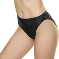 thumbnail image 3 of Xudanell Women Standard Strappy Bikini Bottoms Full Coverage Bathing Suit Swim Low Rise Triangle Pants Spring Summer Sexy Bottom Swim Pants (Black,S), 3 of 5