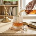 thumbnail image 7 of 3.1*2.7" 6 Oz Glasses â Clear Ribbed Fashioned Glass & Tealight Votive Candle Holder Set, for Bourbon Drinks, Home Decor, Wedding Centerpiece, Party Dinner, 7 of 7