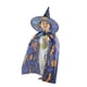 thumbnail image 1 of SAYOO Disfraces de rol para niños, capa de encaje de dibujos animados de Halloween + sombrero de bruja SAYOO moda, 1 of 6