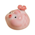 thumbnail image 1 of Mini Bubble Fish Statue Modern Ceramic Tea Pet for Table Living Room - Unique Bubble Maker, 1 of 8