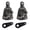 Rider Safely, variant on 【2Pack】Motorcycle Bells for Biker Good Luck Riding Bells with Hanger Motorcycle Accessory or Keychain for Luck