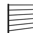 thumbnail image 4 of vidaXL Metal Headboard Black 135 cm, 4 of 4