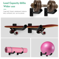 thumbnail image 4 of Wall-Mounted Basketball and Football Storage Rack, Home Ball Rack, Ball Rack, Ball Rack, 4 of 6