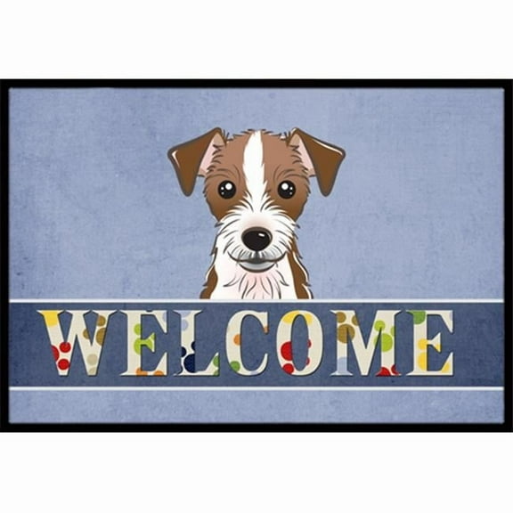 Jack Russell Terrier Welcome Door Mat