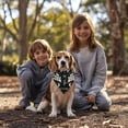 thumbnail image 3 of Dog Bandana 1 Pack,Black Gothic Moon Flower Star Pattern Bandanas for Dogs,Cat Bandana,Small/ Large Dog Bandana 2 Size,Dog Bandanas Girl Boy, 3 of 5