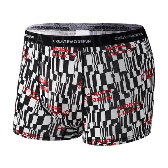 12 Pack Boxer Briefs Mens Underwear Casual Plus Size Breathable Fashion