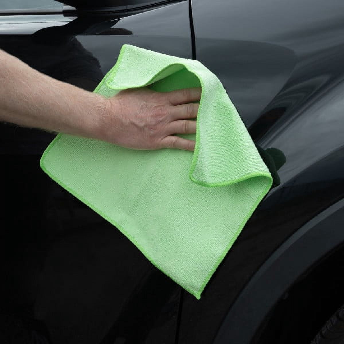 Stalwart Microfiber Cleaning Cloth 24-Pack for Car, Home, and Kitchen