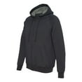 thumbnail image 3 of Hanes Men's Full Zip Nano Premium Lightweight Fleece Hoodie Vintage Black Xx-La, 3 of 12