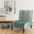 thumbnail image 5 of Designart "Green Forest Dream" Upholstered Traditional Accent Chair - Arm Chair, 5 of 5