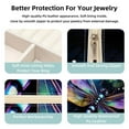 thumbnail image 3 of Dragonfly Travel Portable Square Jewelry Stand with Box, Display, and Bracelet Holder - Ideal for Rings, Earrings, Necklaces, and More - Suitable for Girls and Women, 3 of 6