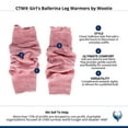 thumbnail image 3 of CTM Girl's Ballerina Leg Warmers by Wootie, 3 of 3