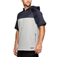 thumbnail image 2 of AND1 Big Men's Fleece Short Sleeve Hoodie, 2 of 4