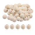 thumbnail image 1 of Roscadas de de con Forma de Colmena, Espaciador de 0,8 Pulgadas para Joyas, Macramé, Baoblaze Espaciador de cuentas sueltas de madera, 1 of 8